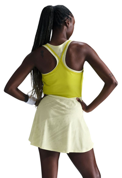 Теннисное платье Nike Court Dri-Fit Slam Dress - светящийся зеленый/высокое напряжение/средний пепельный