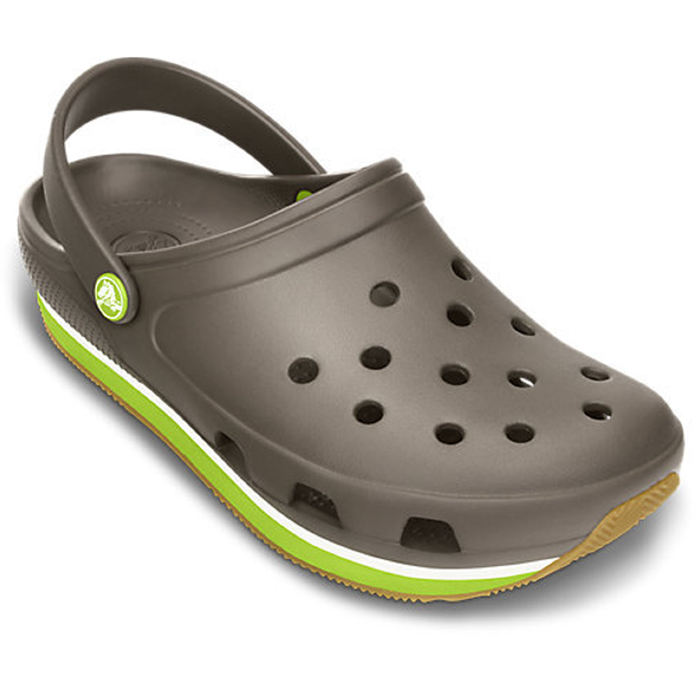 Сабо Crocs Retro Clog Pewter / Volt Green