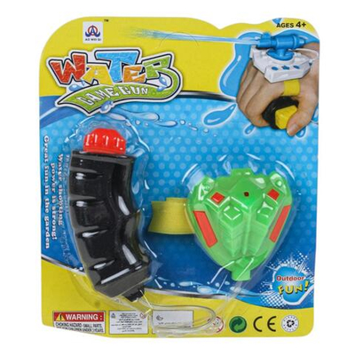 Оружие игрушечное (водное, наладонник), в ассортименте, на блистере, 15 см