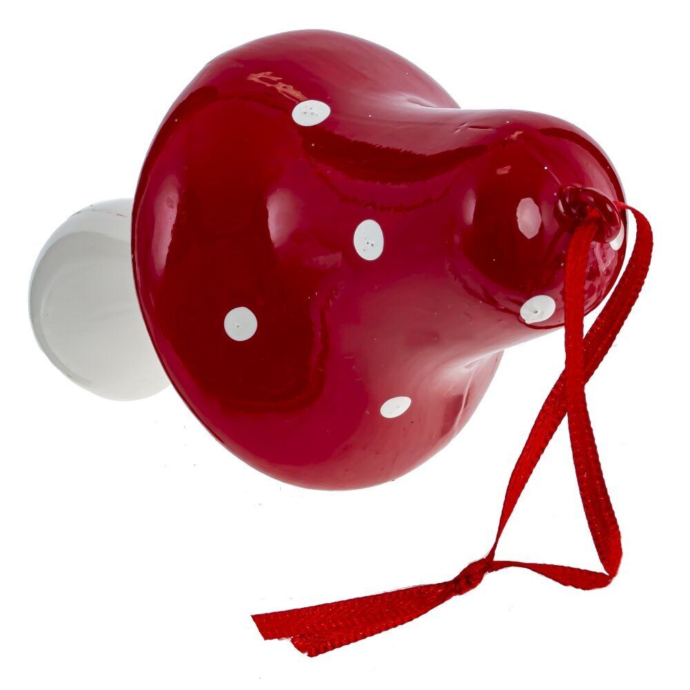 GAEM Украшение новогоднее "Гриб", L6,4 W6,4 H11,4 см