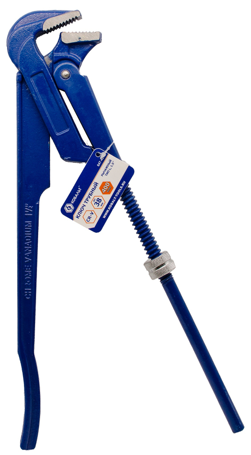 647-437 Ключ трубный КОБАЛЬТ рычажный тип L, 2', 500 мм CR-V  коробка