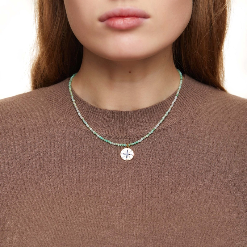 Колье Кристальный Компас