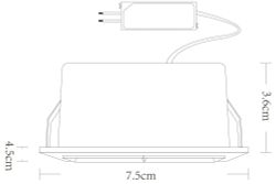 Точечный встраиваемый светильник Arte Lamp