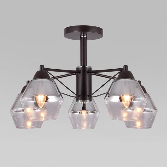 70135/5 / потолочный светильник / кофе