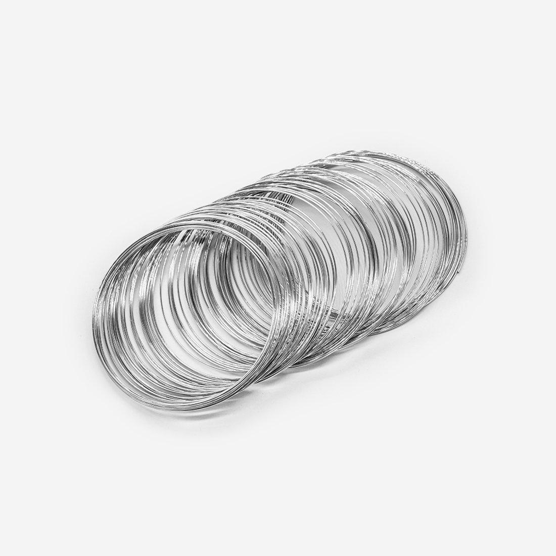 Мемори проволока для браслетов, диаметр 60мм, сталь