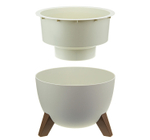 Кашпо ФЛОРИАН с внутренней вставкой на ножках D350 мм 12л