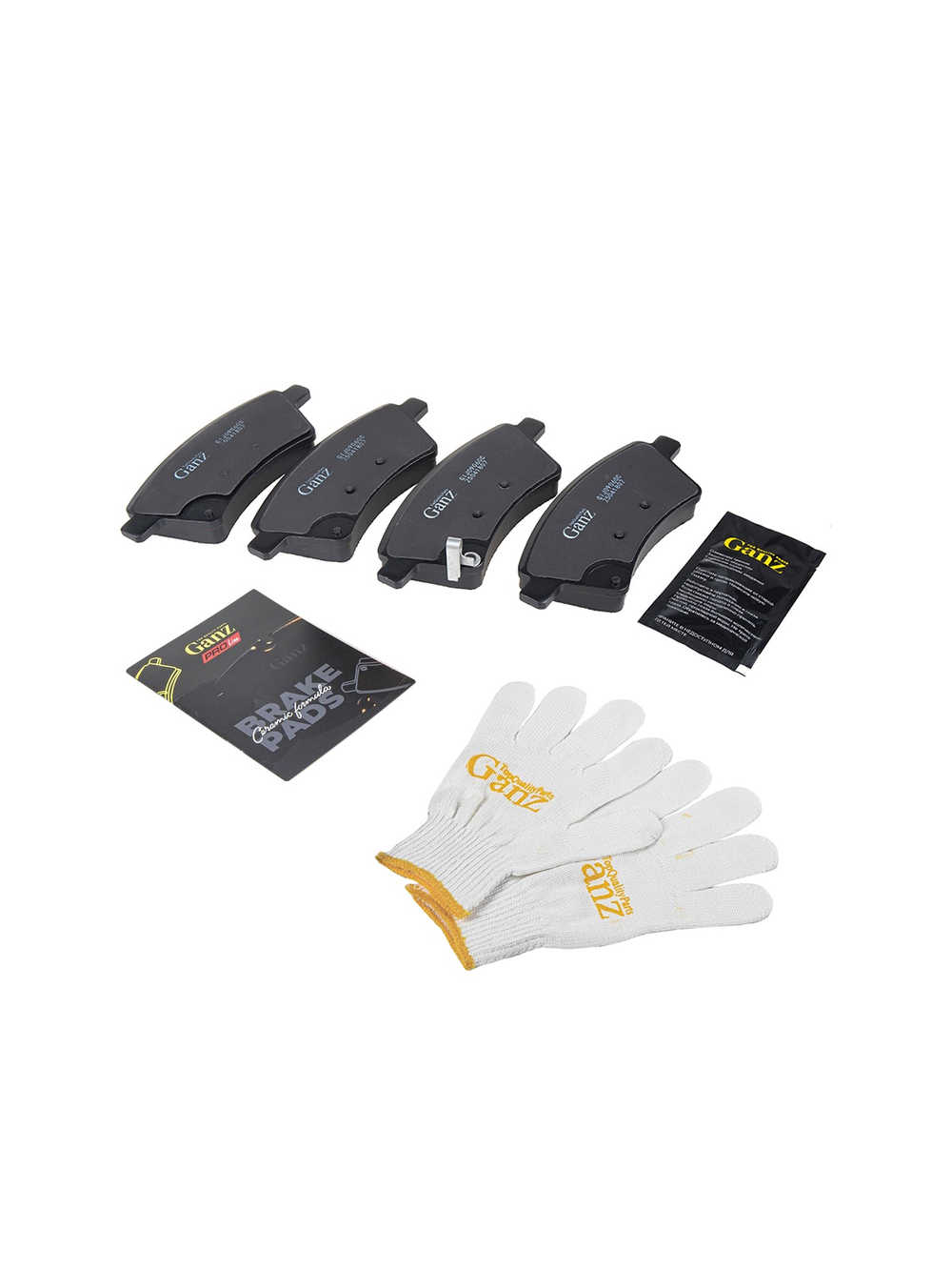 Колодки передние PRO-Line Ceramic SUZUKI SX4 GANZ GIJ09060C