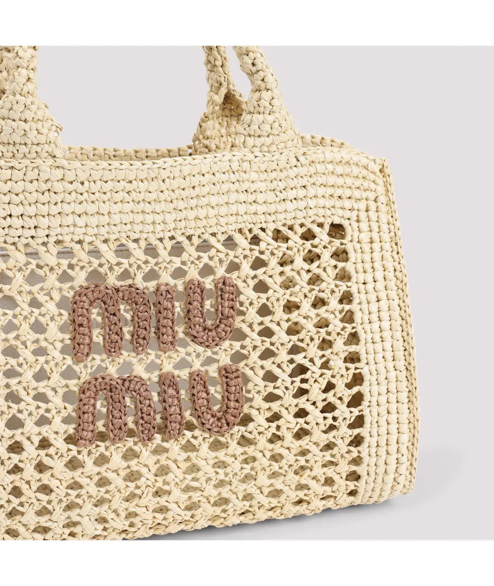 Сумка MIU MIU из рафии подробный видео мастер-класс