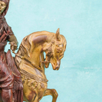 Кабинетная скульптура «Восточный воин»