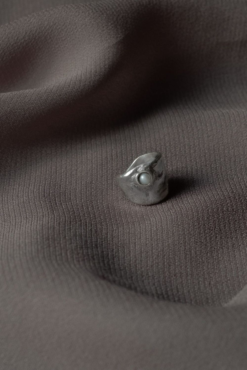 Кафф Средний с жемчужиной