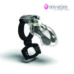 Пояс верности с электростимуляцией Pubic Enemy No 3 (Цвет: прозрачный)