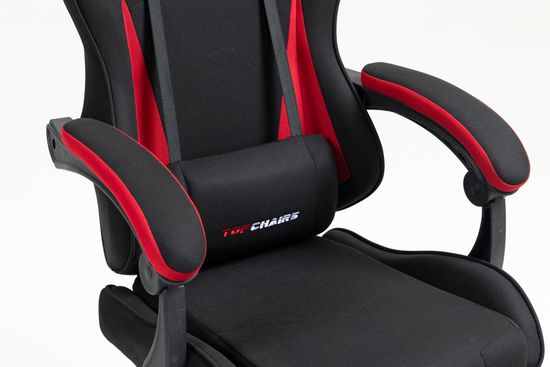 Кресло спортивное TopChairs Phantom черно-красный