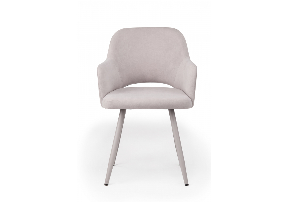 Стул на металлокаркасе Woodville Эолин 360 светло-серый (glory 36), серый