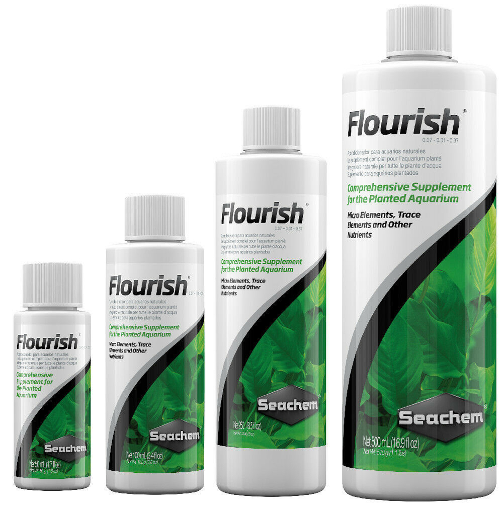 Добавка микроэлементов Seachem Flourish, 50мл., 5мл. на 250л.