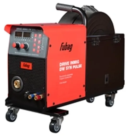 Инвертор сварочный Fubag INTIG 400T W AC/DC PULSE + горелка FB TIG 18 5P, 4 м + модуль охлаждения + тележка