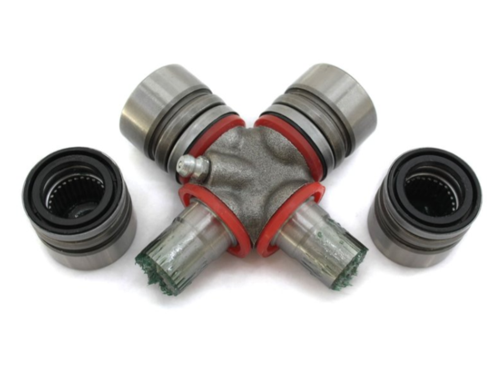 Крестовина карданного вала УАЗ, красный силиконовый пыльник