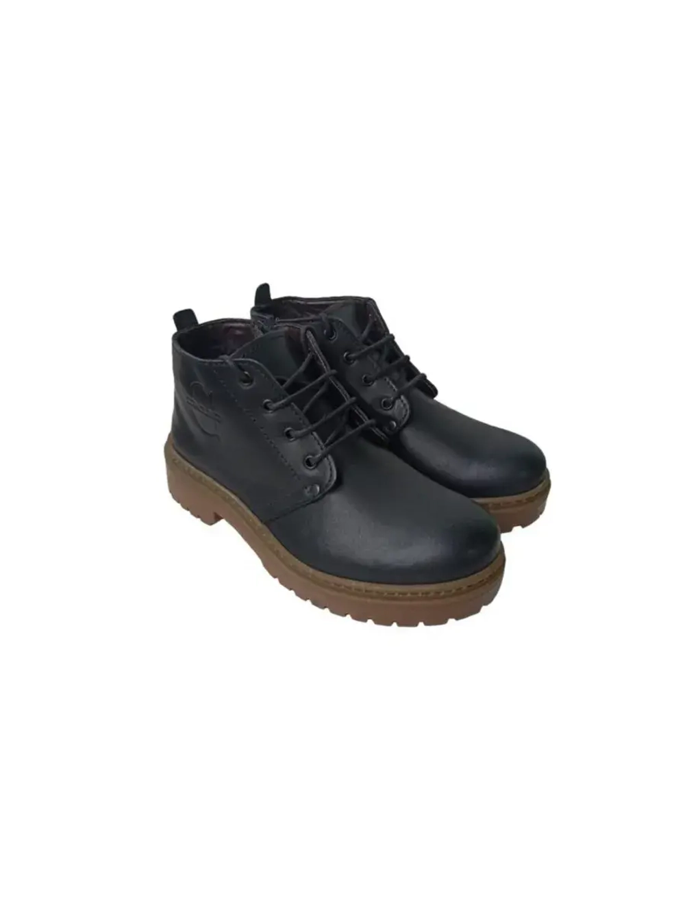 Ботинки из натуральной кожи и меха