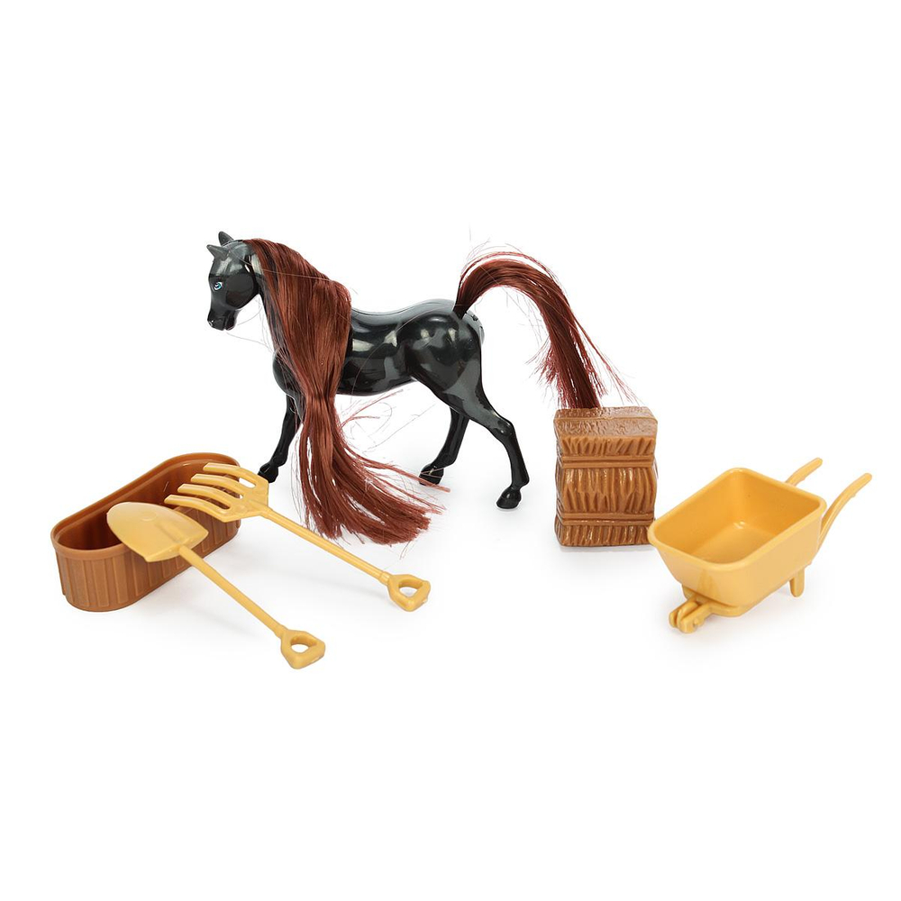 Лошадь с аксесс., пакет BYL33025-1
