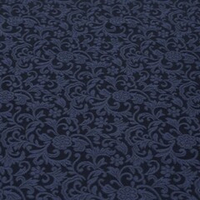 Костюмная ткань жаккард 210 гр/м2, 47% хлопок, 50% п/э, 3% эл, 150 см, т.синий