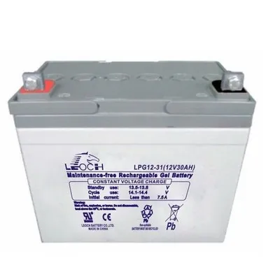 Аккумуляторы LEOCH LPG12-31 - изображение 1 Аккумуляторы LEOCH LPG12-31 - фото 1