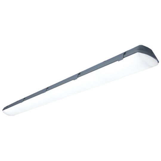 Светильник LED ДСП Айсберг 76W-9500Лм IP65 4000К опал с БАП 3ч 1262х128х85мм vs103-76-op-4k-li3h