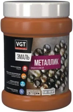 Эмаль универсальная акриловая металлик 230 гр VGT