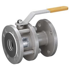 Кран шаровой стальной разборный фланцевый LD Ду150 Ру16 полнопроходной