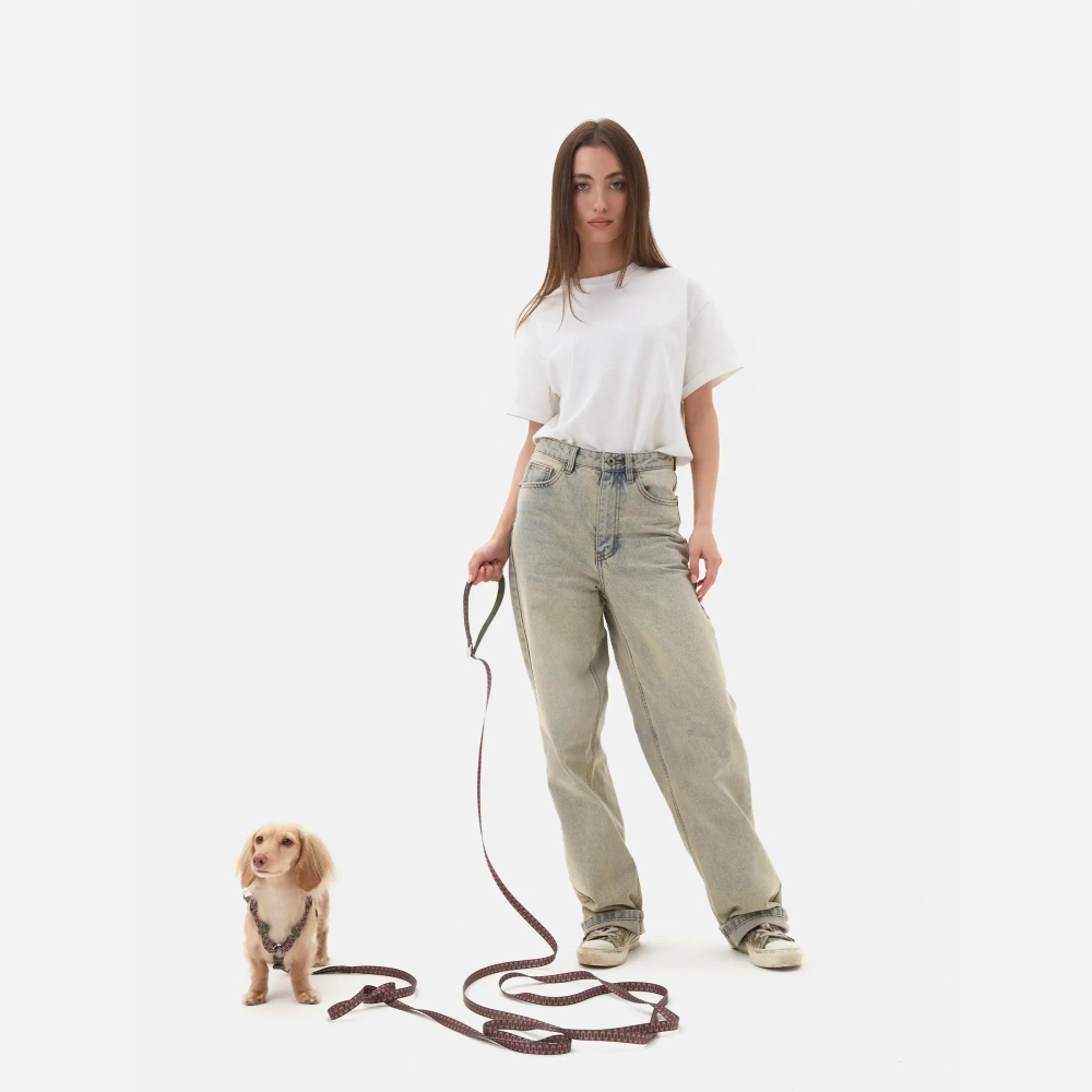 Настраиваемый поводок Jungle с винтовым карабином