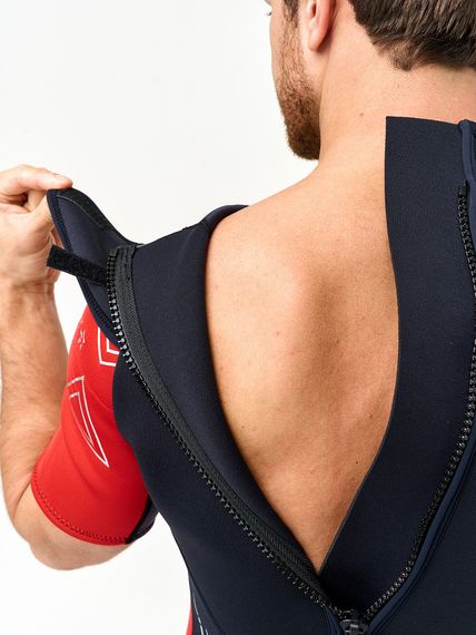 Гидрокостюм Sargan Nero Shorty 2.0 men 2 мм черно-красный