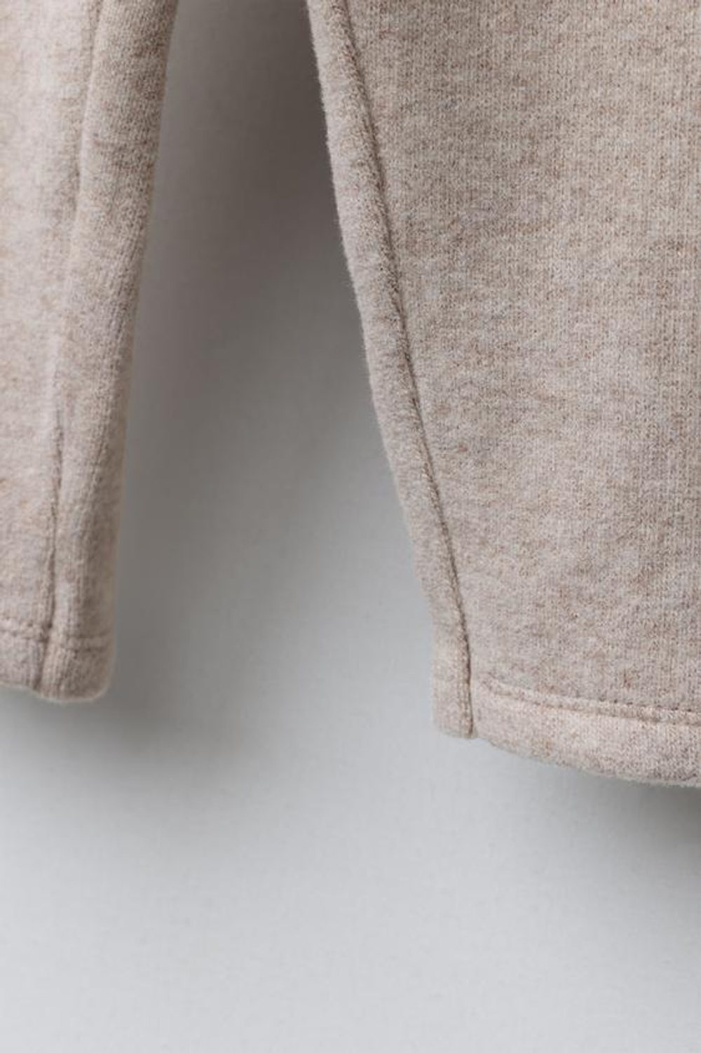 ZARA БРЮКИ ИЗ МЯГКОЙ ТКАНИ, БЕЖЕВЫЙ