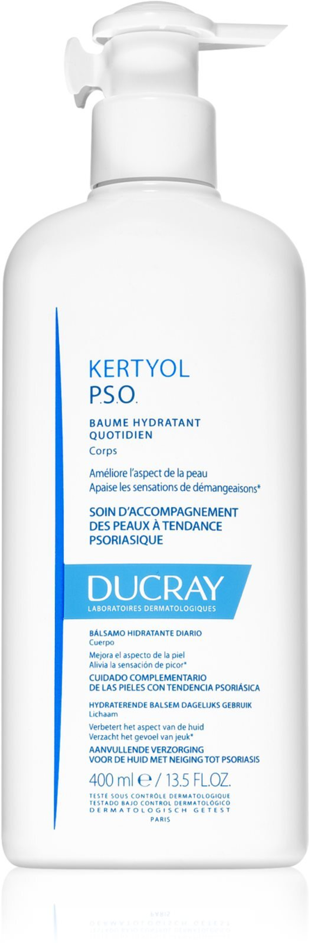 Ducray Kertyol P.S.O. - увлажняющий лосьон для тела /   400  ml  / GTIN 3282770148459