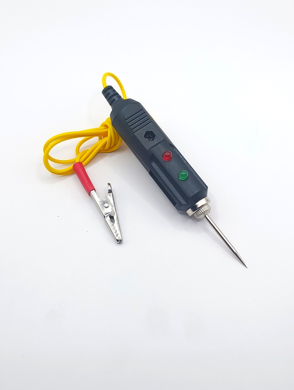 Автотестер игла со звуковым и световым индикатором 6-24V черный DB-6