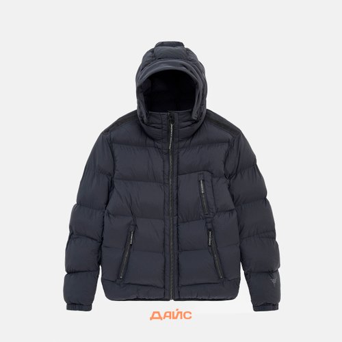 Пуховик мужской Krakatau Rook Hooded Puffer Jacket артикул:Qm559-2 - купить в магазине Дайс