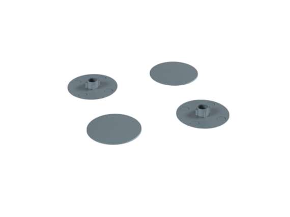 Фурнитура Комплект заглушек для эксцентриков LM-03