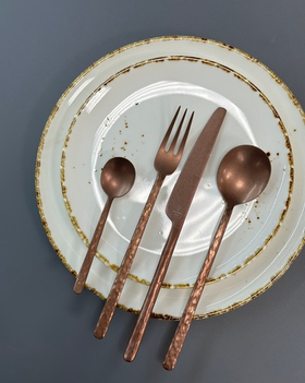 Нож столовый 21,2 см, Kodai 18% Vintage Copper