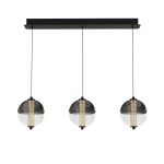 Подвесной светильник MD24022079-3B black/smoky