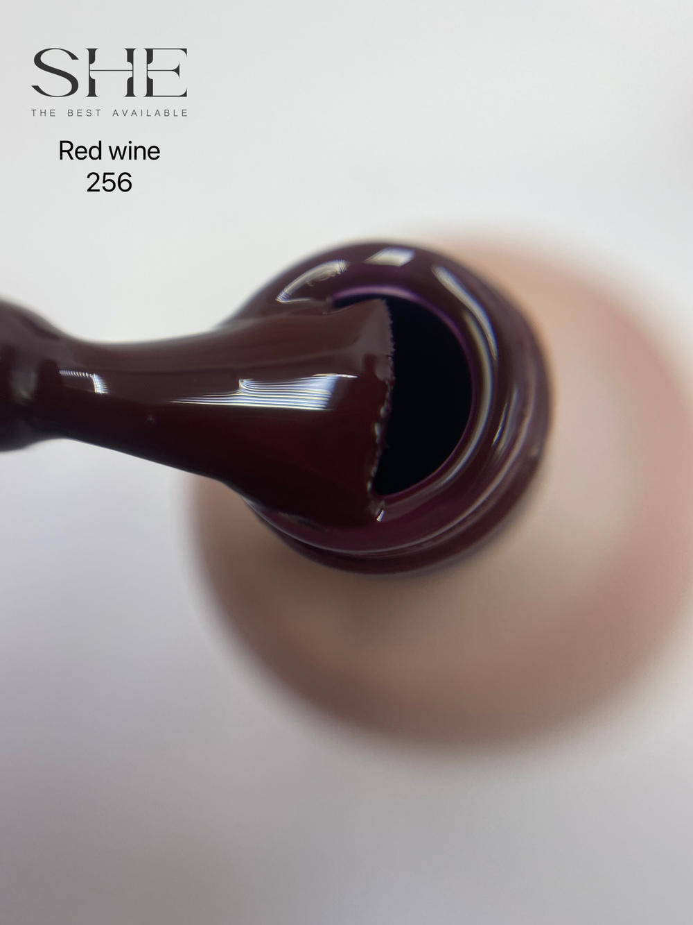 Гель-лак SHE RED WINE, 256 10 ml