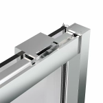 Душевая дверь Vincea Stella 120 VDS-1ST120CLG стекло прозрачное/профиль брашированное золото