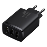 Зарядное устройство Baseus Compact Charger 3U 17W - Black