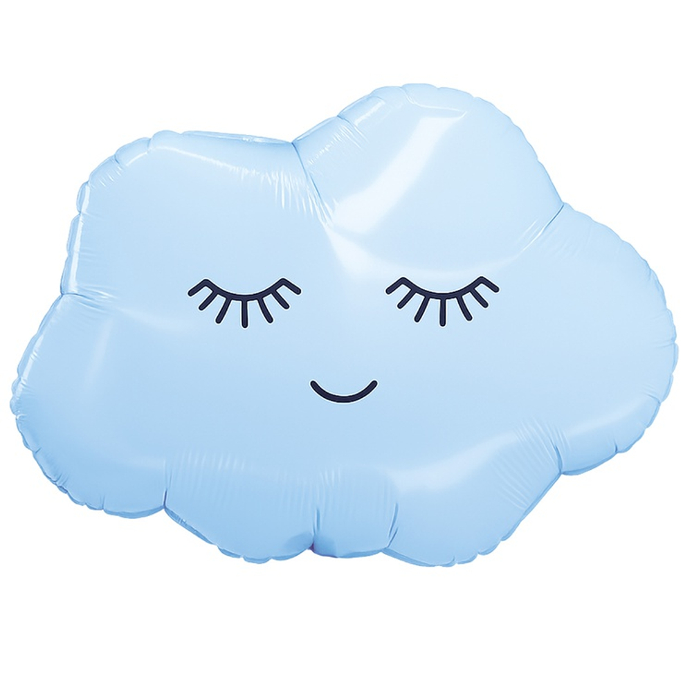 Шар Фольгированный Облачко небесное (Голубой)