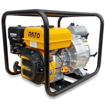 RATO RT80WB26 мотопомпа бензиновая 7 л.с, 1100 л/мин, диаметр 80 мм, RT80WB26-3.8Q