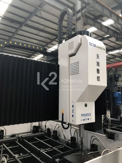 Высокоскоростной портальный сверлильный станок с ЧПУ Sunrise TPHD4016