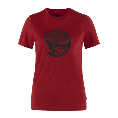 Футболка женская Fjallraven Abisko Wool Fox SS W