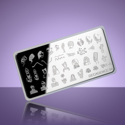 Пластина для стемпинга Art-A Decadence 04