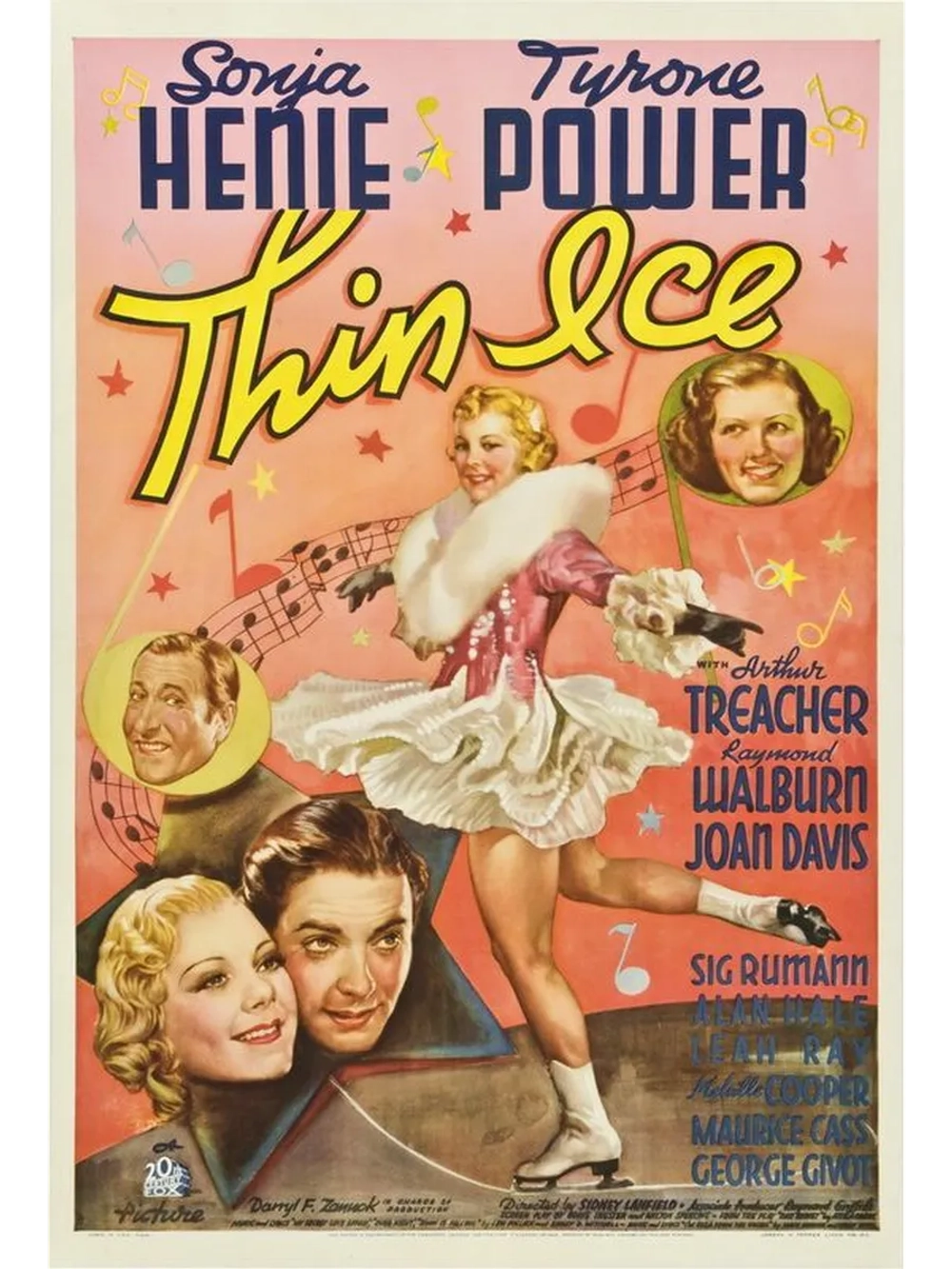 Тонкий лёд (1937) (DVD-R)