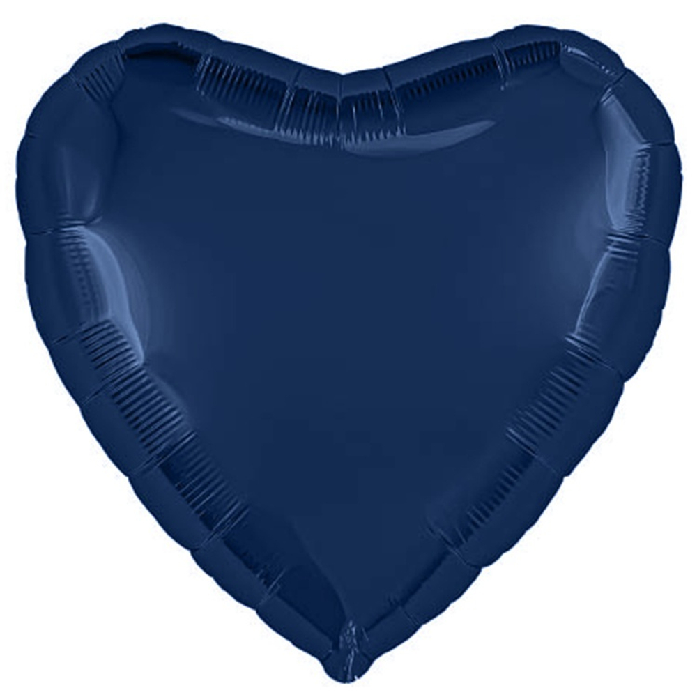 Шарик сердце синее