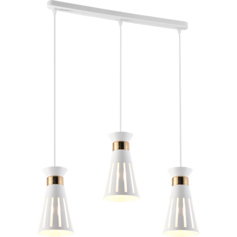 Светильник подвесной (подвес) Rivoli Angeline 5110-203 3хЕ27 60 Вт лофт-кантри | Rivoli