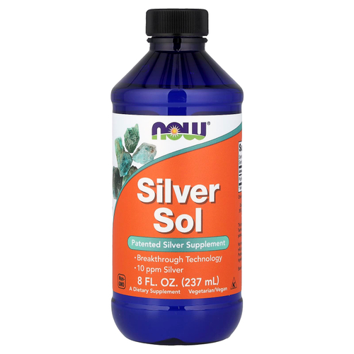 NOW Foods, Silver Sol, 237 мл (8 жидк. унций)