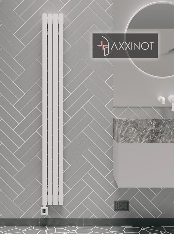 Axxinot Fortalla VE 1250 - вертикальный электрический трубчатый радиатор высотой 1250 мм