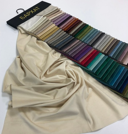 Шторы из бархата blackout арт YB777, цвет 1А